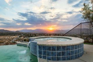 Sunset House Joshua Tree Infinity Pool Spa Views Hiking Trail - Yucca Valley - 7
