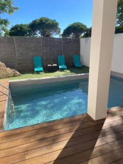 Villa design Cap dAgde piscine et plage - 6