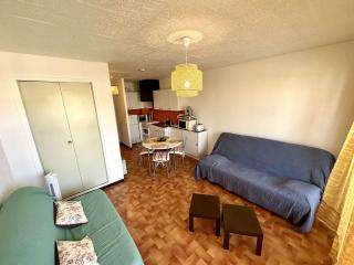 Studio cosy à Port-la-Nouvelle, à 300m de la plage, avec balcon, salon de jardin et ménage inclus - FR-1-229C-374 - Port-la-Nouvelle - 9