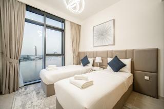 19th Fl Waterfront, 3BR and Maid only 5min to Creek Marina - Dubai - 6