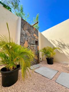 Lakaz Kannell - Coconut Lodge secluded outside shower, infinity pool - Cap Malheureux - 9