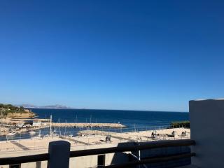 T2 vue sur le port jacuzzi terrasse et parking - Carry-le-Rouet - 7
