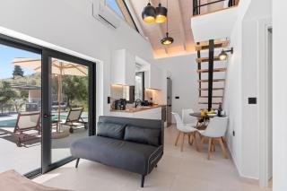 Luxury Waterfalls Villa Nidri Privet Pool Jaccuzi - Nydri - 8