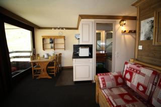 Résidence Palafour - Studio cabine 4 personnes pieds des pistes - balcon vue Grande Sassière MAE-3640 - Tignes - 2