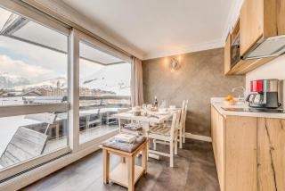 Résidence Palafour - Elégant studio 4 - rénové - confortable - balcon - vue Grande Sassière MAE-3690 - 5
