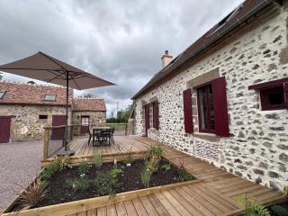 Gîte charmant à la campagne, idéal pour famille - accès handicapé, terrasse, BBQ, proche randonnées - FR-1-489-535 - Bourbon-lʼArchambault - 9
