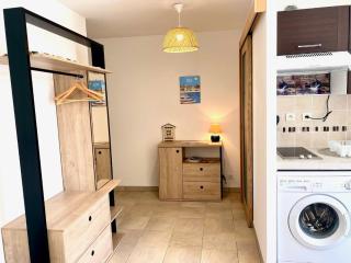 Studio Coquet à Mèze : Climatisé, Près du Parc, Terrasse, Proche Plage et Port - FR-1-604-51 - Mèze - 6