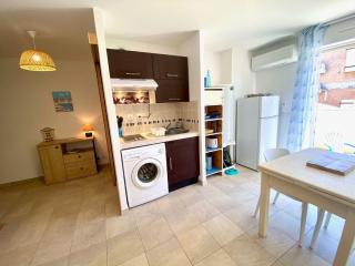 Studio Coquet à Mèze : Climatisé, Près du Parc, Terrasse, Proche Plage et Port - FR-1-604-51 - Mèze - 7