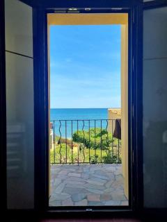 Villa au bord de la mer accès direct à la plage - Linguizzetta - 6