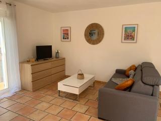 Studio indépendant neuf avec piscine et jardin - Roquefort Les Pins - 8