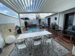 Maison neuve t4 Toute équipée piscine chauffé - Nieul-sur-Mer - 8