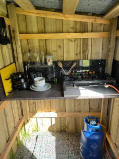 Shandon tipi off grid camping, nc500 - 6