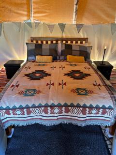 Shandon tipi off grid camping, nc500 - 9