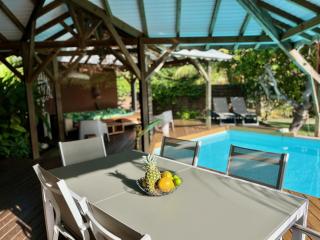 Villa Noix de cajou - Piscine Privée Jardin tropical, proche plages et centre ville - 7