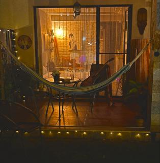art STUDIO - at ground floоr with Terrace and green patio just infront ot the Pool - Sozopol - 9