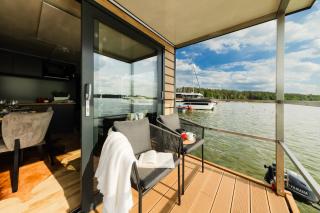 Houseboat - Domek na wodzie - sauna, taras na dachu, dwie sypialnie - Ruciane-Nida - 0