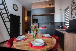 Aparts4U - Kras Resort Apartament B307 z prywatnym jacuzzi, antresolą i widokiem na góry - Szklarska Poręba - 5