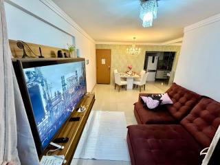 '"Apartamento EXCLUSIVO - Novo com 2 Quartos Climatizados, Suíte, Varanda e Academia - Vaga na garagem, TV de 70'' Localização Premium ao Lado do Shopping Rio Mar - Inclui Enxoval Completo e Mimos!'" - 0