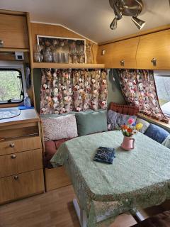 Caravan met voortent en bijzettentje - Petten - 5