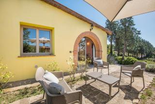 Chalet with common swimming-pool immersed in the Tuscan countryside - Trequanda - 9