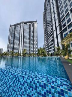 JQ Citypads HighFloorView with WIFI 2R1B FOR 5Pax - Kota Kinabalu - 0