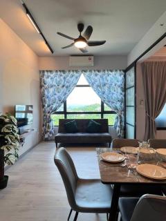 JQ Citypads HighFloorView with WIFI 2R1B FOR 5Pax - Kota Kinabalu - 1
