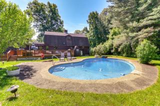 Spacious East Haddam Retreat with Private Pool! - 0