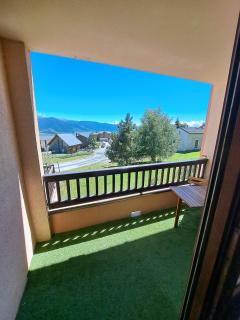 Studio cabine 4 couchages, vue face aux montagnes - Font-Romeu-Odeillo-Via - 8