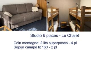LE CHALET - Piscine 9 - Studio pour 6 Personnes MAE-8844 - Gourette - 4