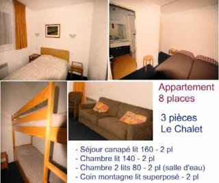 LE CHALET - Piscine 10 - 3 Pièces pour 8 Personnes MAE-8884 - Gourette - 4