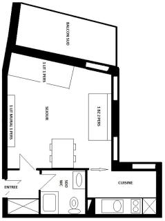Résidence LA PORTE DE MONTCHAVIN - Studio pour 3 Personnes MAE-9504 - Aime La Plagne - 3