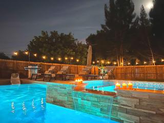 Fox Garden-Heated Pool-Spa- Boho-Downtown & Beach - 0