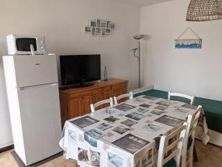 Villa T2 climatisée, 5 pers, proche plage, cour, jardin, barbecue, parking, 2* Meublés Tourisme - FR-1-797-57 - 5