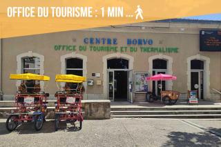 La Rosée - Studio Zen à 50m des Thermes - Vue Casino, SDD hydromassante, Smart TV - 2
