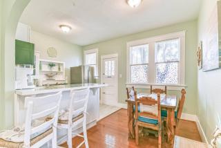 Coastal Blue Beach House with 3 Bedrooms and Just off the Seawall - 1