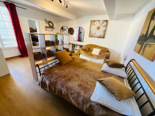 No 14 , 15 meters plein centre Mirepoix apartment Très Calme Netflix ,Terrace Sleeps 4 70 m2 - Mirepoix - 6