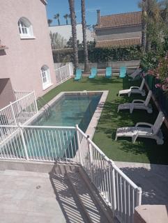 Villa Familiale Valras-plage avec Piscine Spa Sport - Valras-Plage - 9