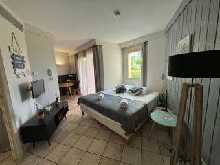 Appartement Le Beach du Lac d'Annecy avec les pieds dans l eau, plage et ponton privé - Duingt - 9