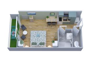 Studio Victoria BOHO, au coeur du centre ville - Aix-les-Bains - 6