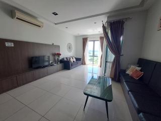 Sunrise Seaview 3 bedroom Loft D5 above Imago Shopping Mall 1600 sqft 商场楼上海景3房 - Kota Kinabalu - 7