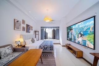 Guangzhou Lijing Aparthotel Pazhou Exhibition Center - Next to Exit D of Wanshengwei MTR Station - Canton - 0