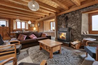 La ferme des ours - sur les pistes, vue Mont-Blanc - Saint-Gervais-les-Bains - 9