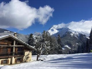 La ferme des ours - sur les pistes, vue Mont-Blanc - 0