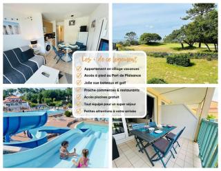 "L'ECUME" Appartement 4 personnes, vue port de plaisance et mer, accès piscines gratuit - Talmont - 9