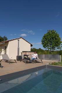 A Casa Nostra - Gîte insolite - 2-4 personnes - Piscine - Spa - Détente - Tauriac - 3