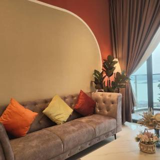 轻奢风休闲三卧三卫6-12人适合家庭入住Danga Bay - Johor Bahru - 0