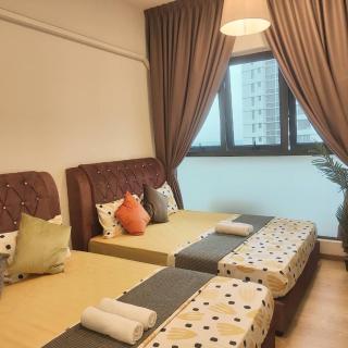 轻奢风休闲三卧三卫6-12人适合家庭入住Danga Bay - Johor Bahru - 1