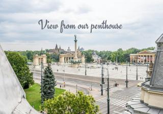 The Grand Budapest Penthouse with stunning view to Heroes Square - Budapest - 9