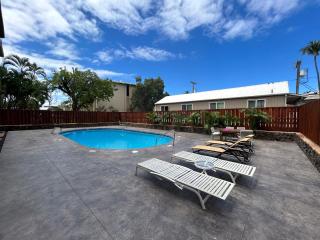 Kona 1br condo on Alii Dr saltwater pool surf sun AC close to magic sands beach - Kailua-Kona - 2