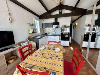 Studio cabine avec piscine, terrasse et parking – 4 couchages à Saint-Cyprien Plage - FR-1-225D-212 - Saint-Cyprien - 8